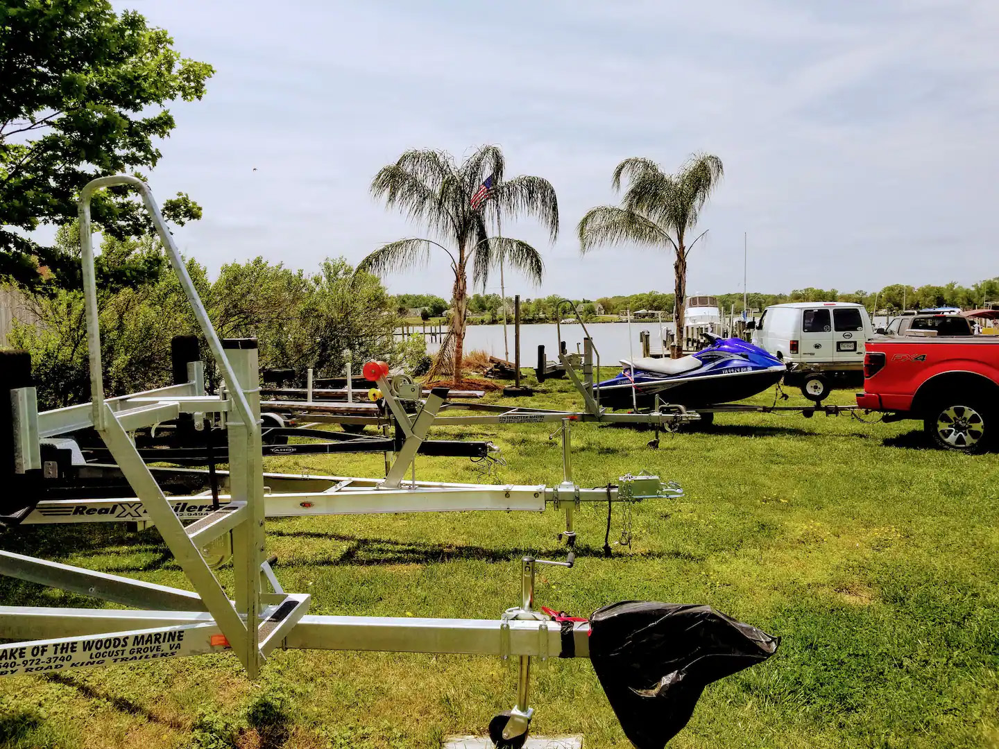 An Assortment Of Boating Equipment