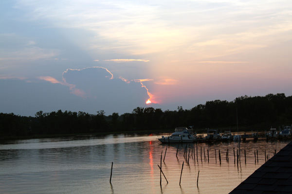 Sunset At Monroe Bay